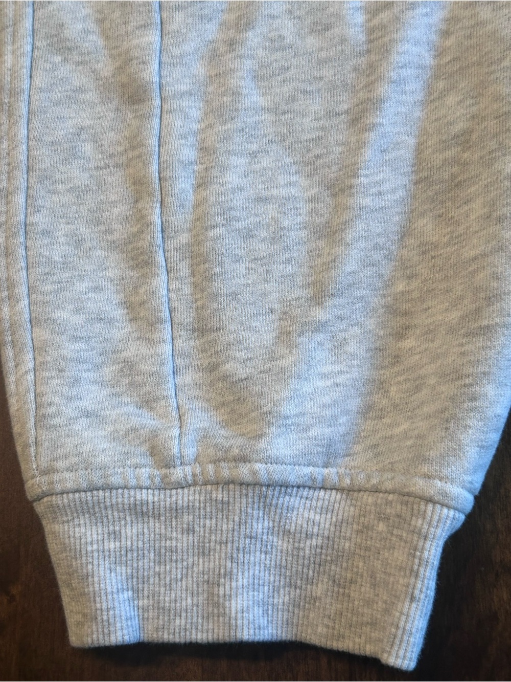 Lululemon Scuba High-Rise Jogger *Fleece 28" Heathered Grey Size 10 - Picture 4 of 9